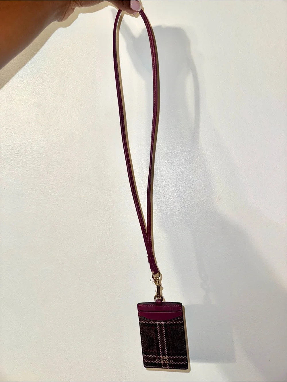 Coach ID Lanyard